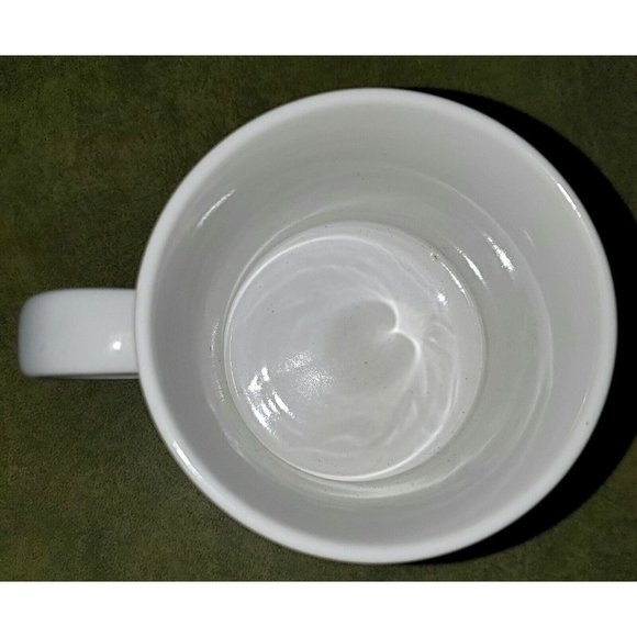 Golf coffee cup mug Russ Berrie 3D Golf Ball Tee Flags golfers clubs upcycle - Picture 3 of 4